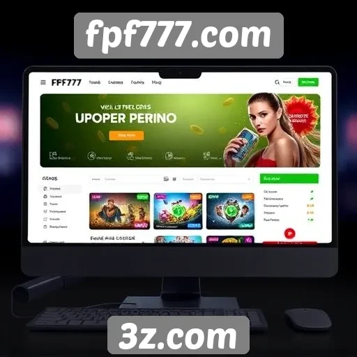 Análise da interface de usuário do fpf777.com